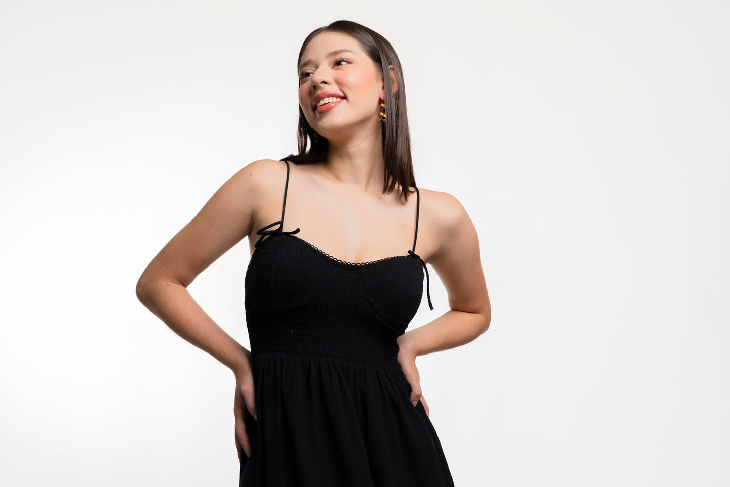 Vestido Noir Romance - Cherry boutique