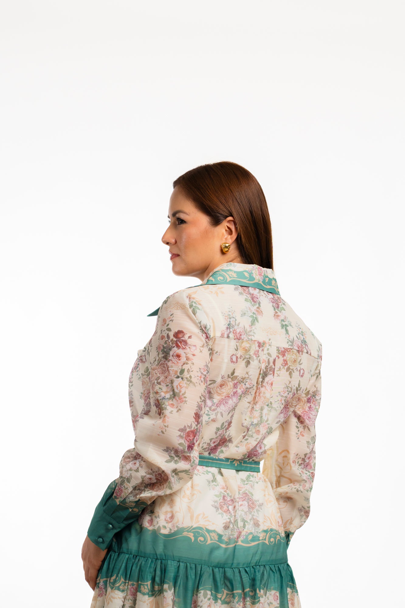 Vestido Jardín Esmeralda - Cherry boutique