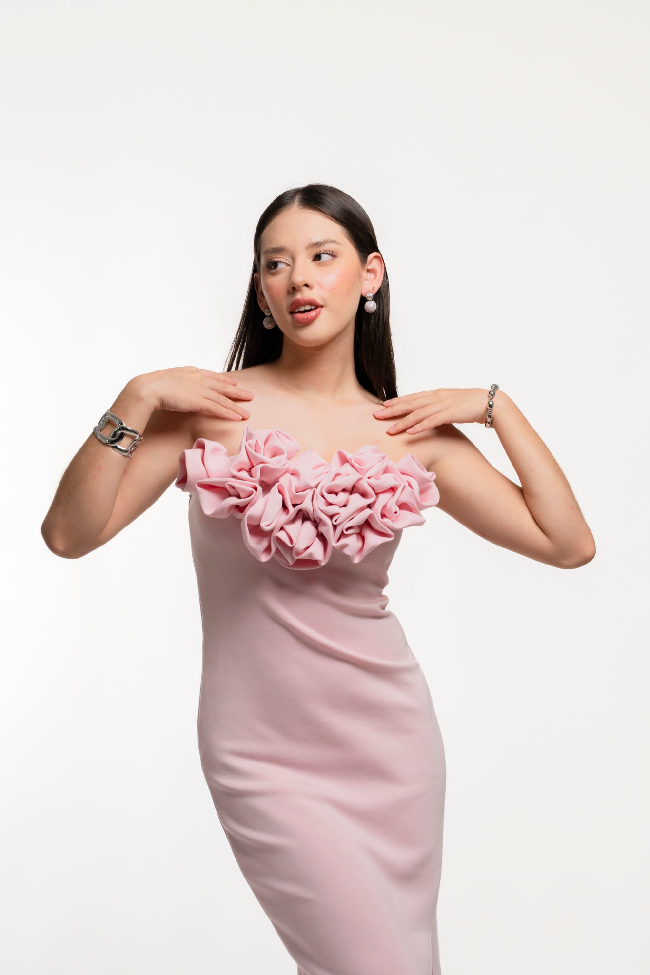 Vestido Rosé Bloom - Cherry boutique