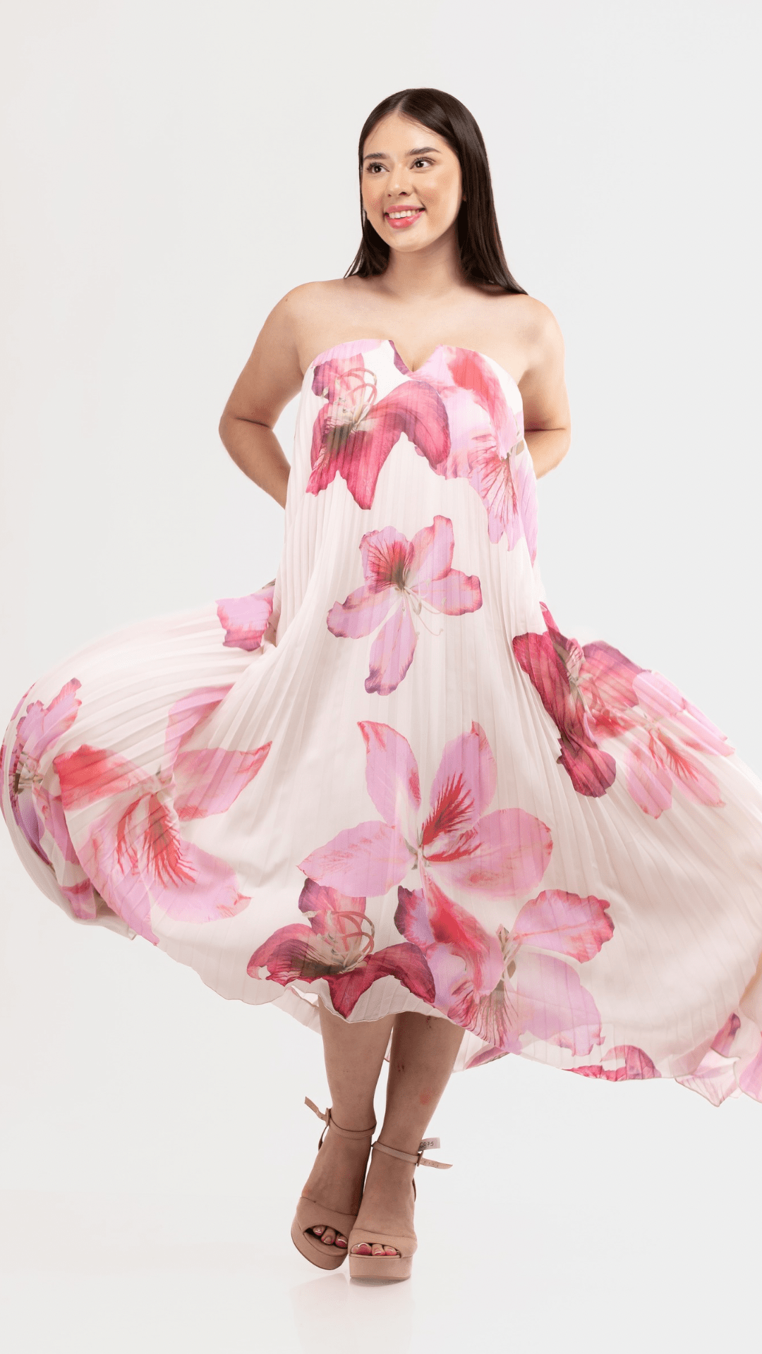 Vestido Jardín Rosado - Cherry boutique