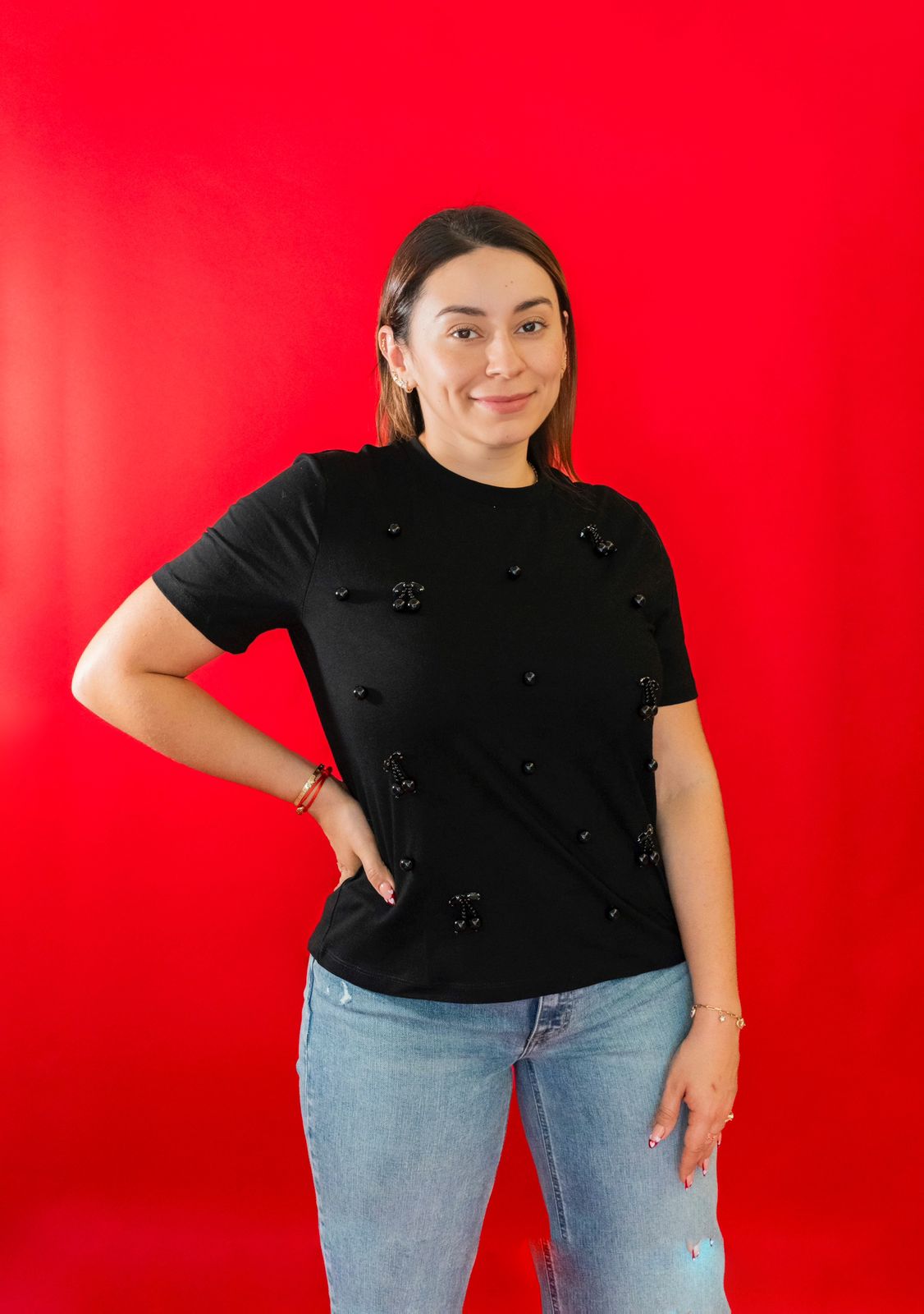 T-shirt Blacki - Cherry boutique