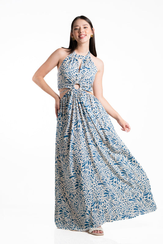 Vestido Blue Mirage - Cherry boutique