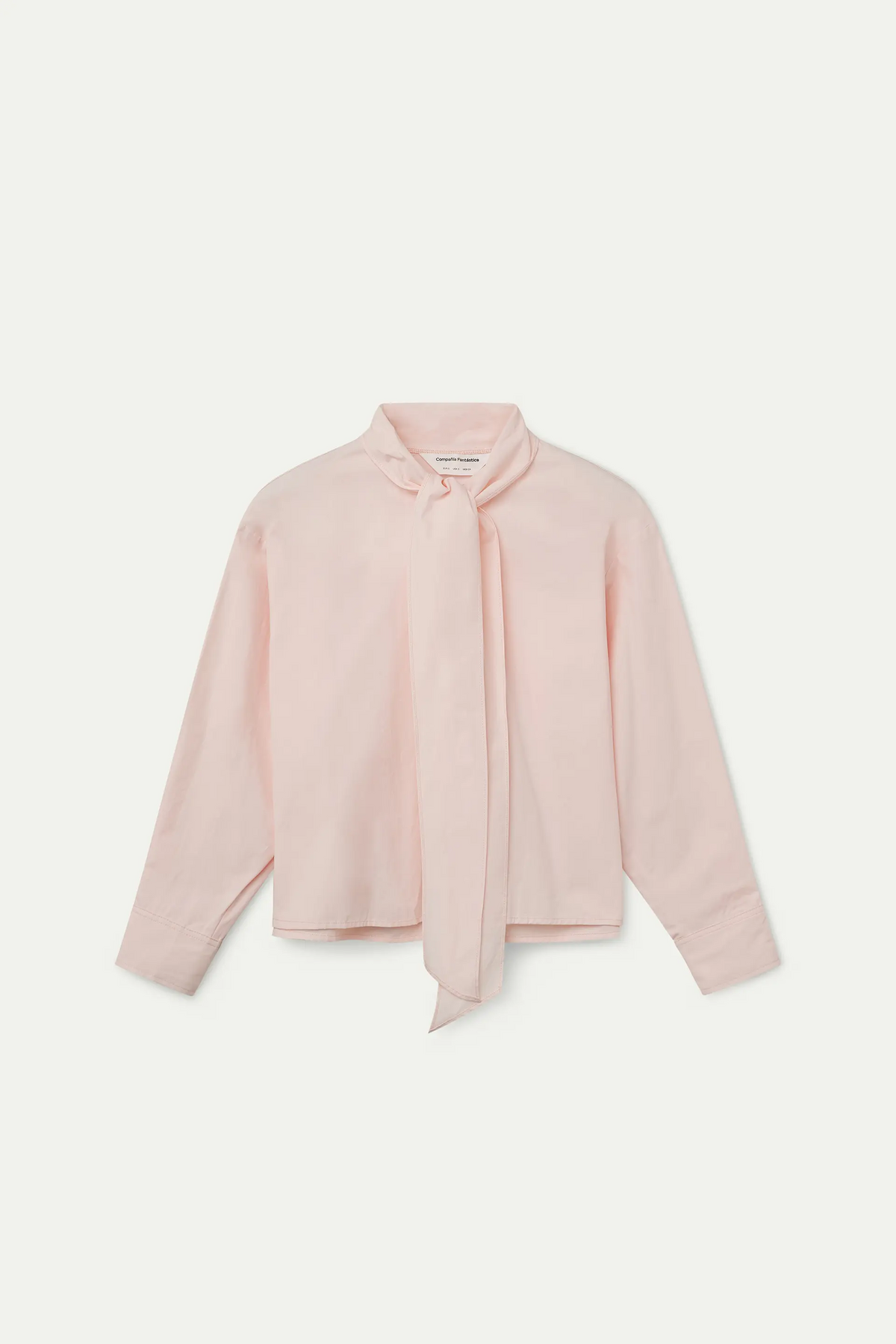 Camisa lazada 100% algodón rosa — fotografía oficial 6