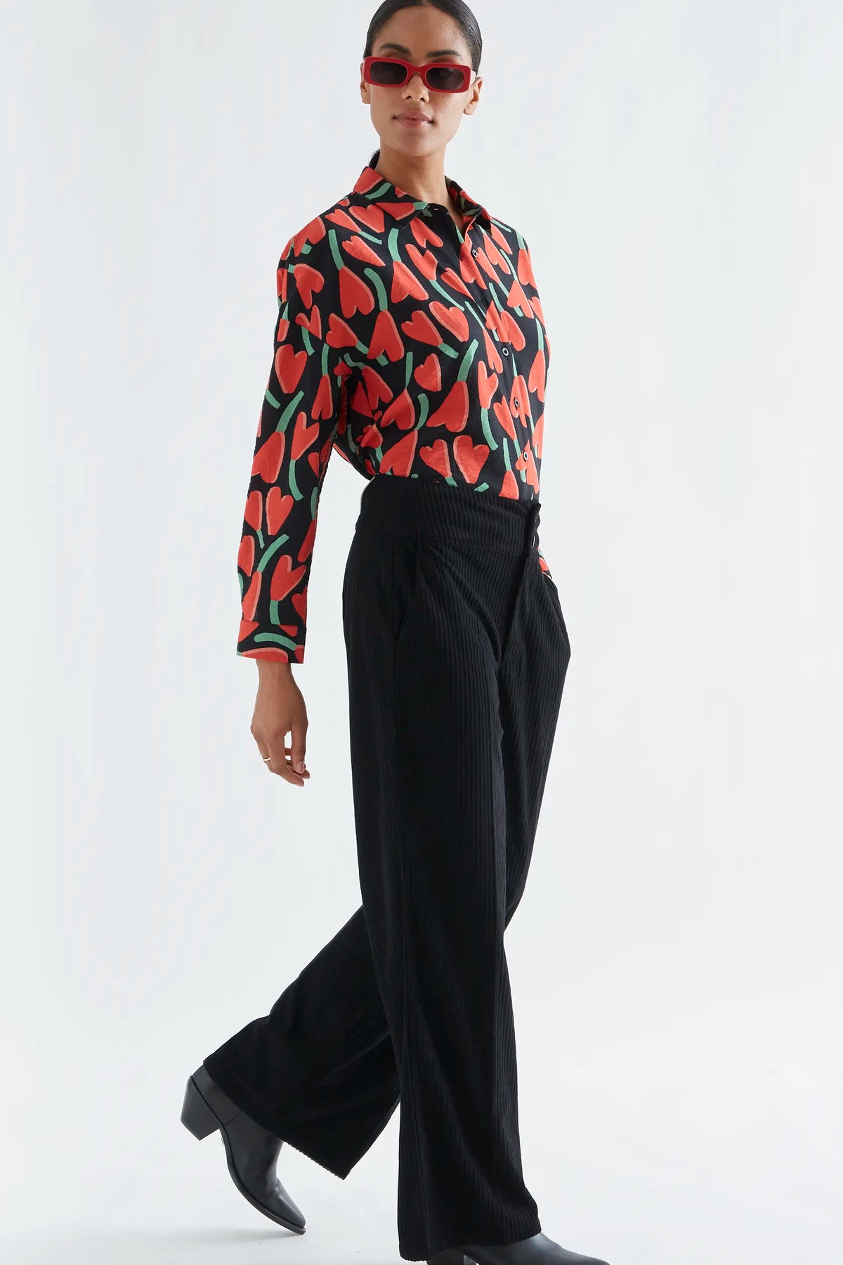 Camisa con estampado Ciclamen — fotografía oficial 5