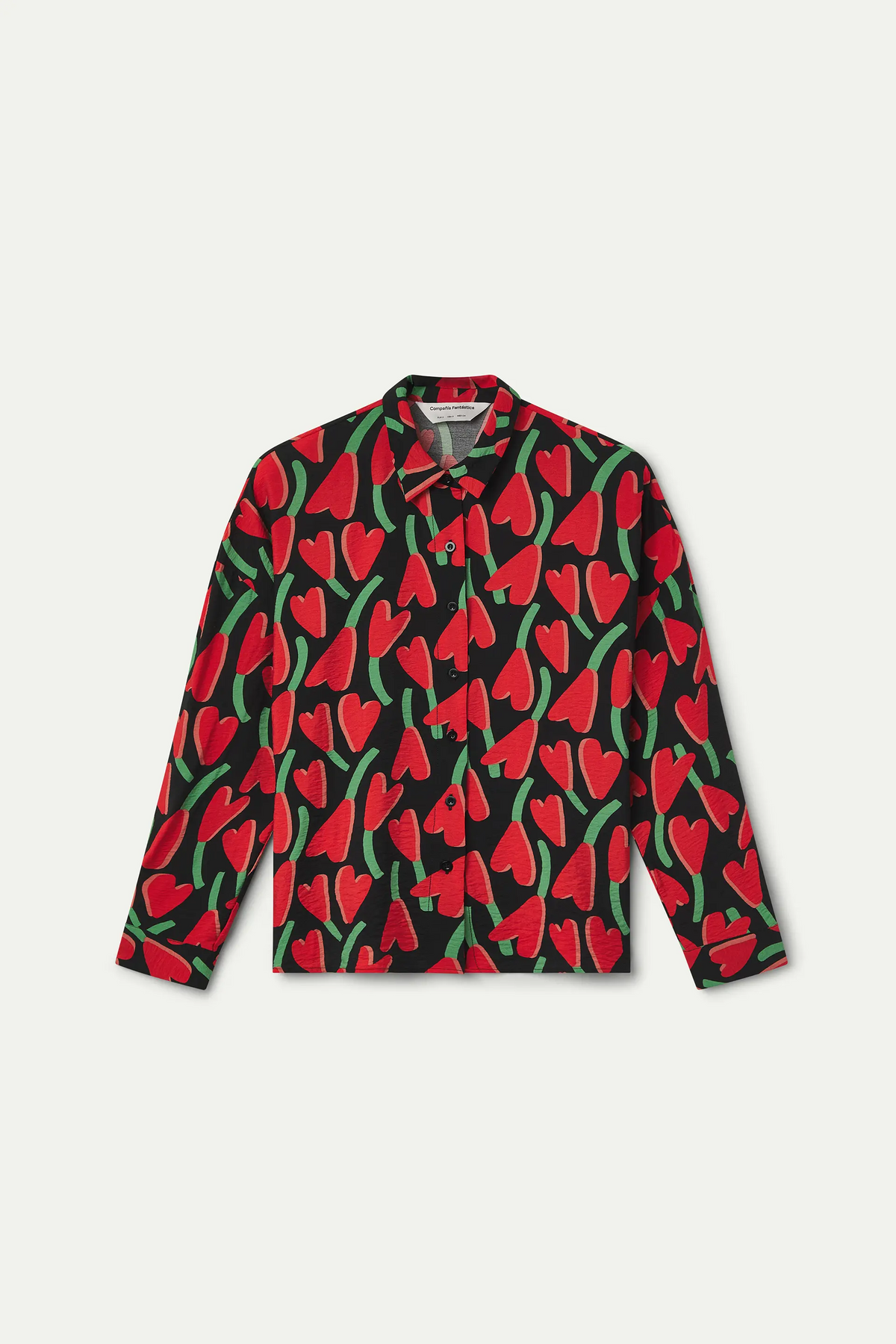 Camisa con estampado Ciclamen — fotografía oficial 6