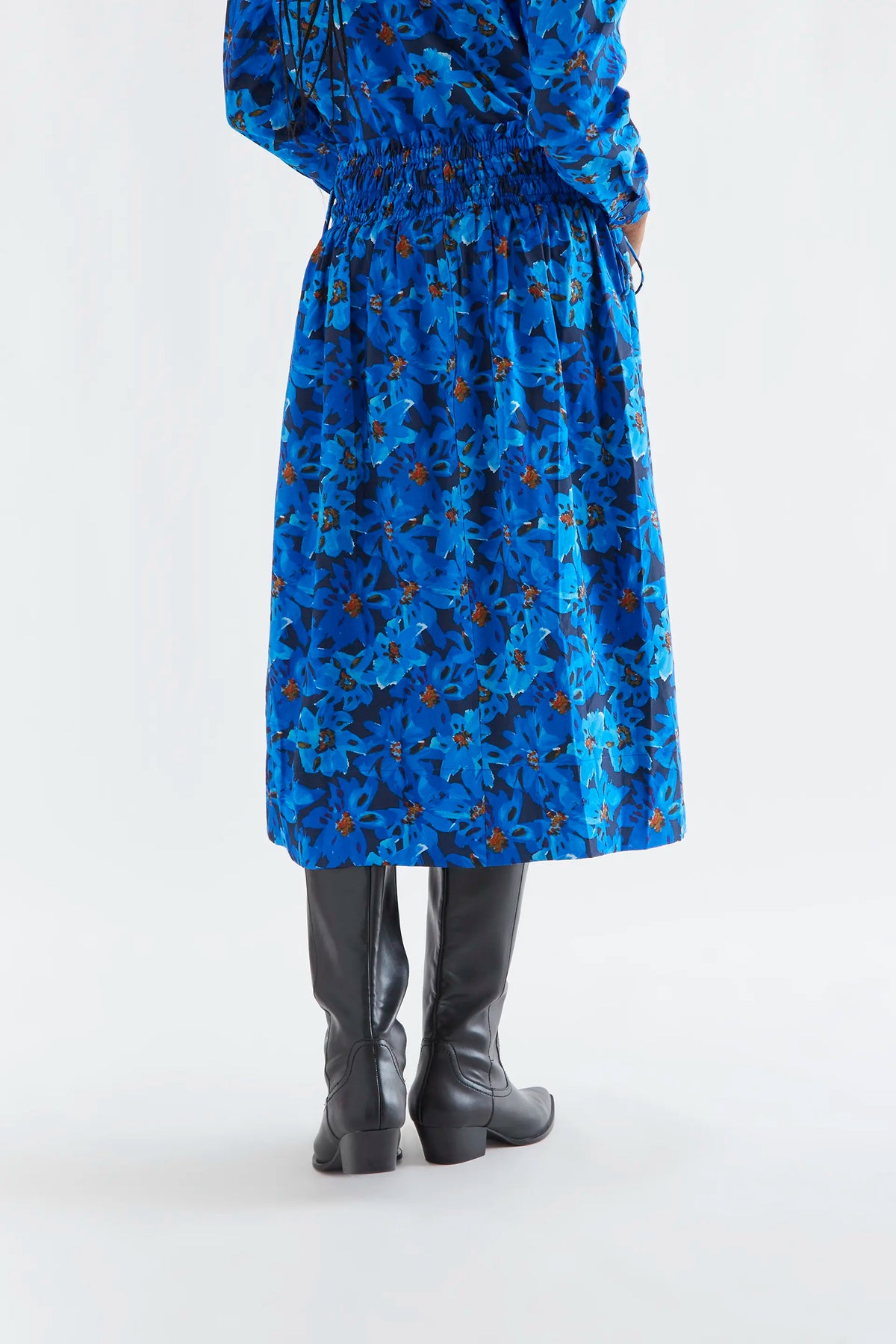 Falda midi con estampado Clematis — fotografía oficial 2