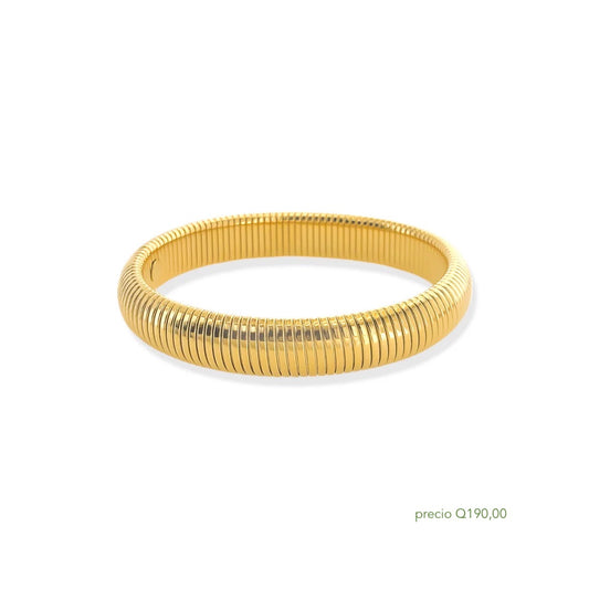 Brazalete dorado stretch