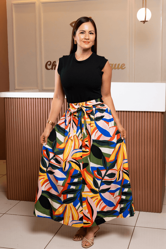 Falda tropical macaw - Cherry boutique