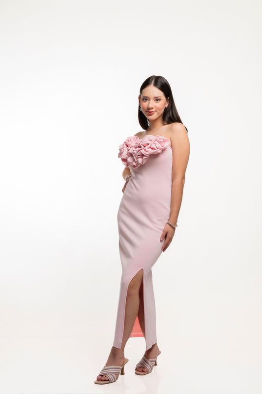 Vestido Rosé Bloom - Cherry boutique