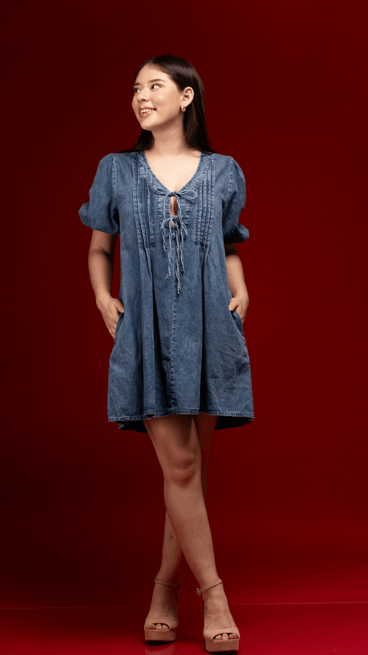 Vestido Brisa Denim - Cherry boutique