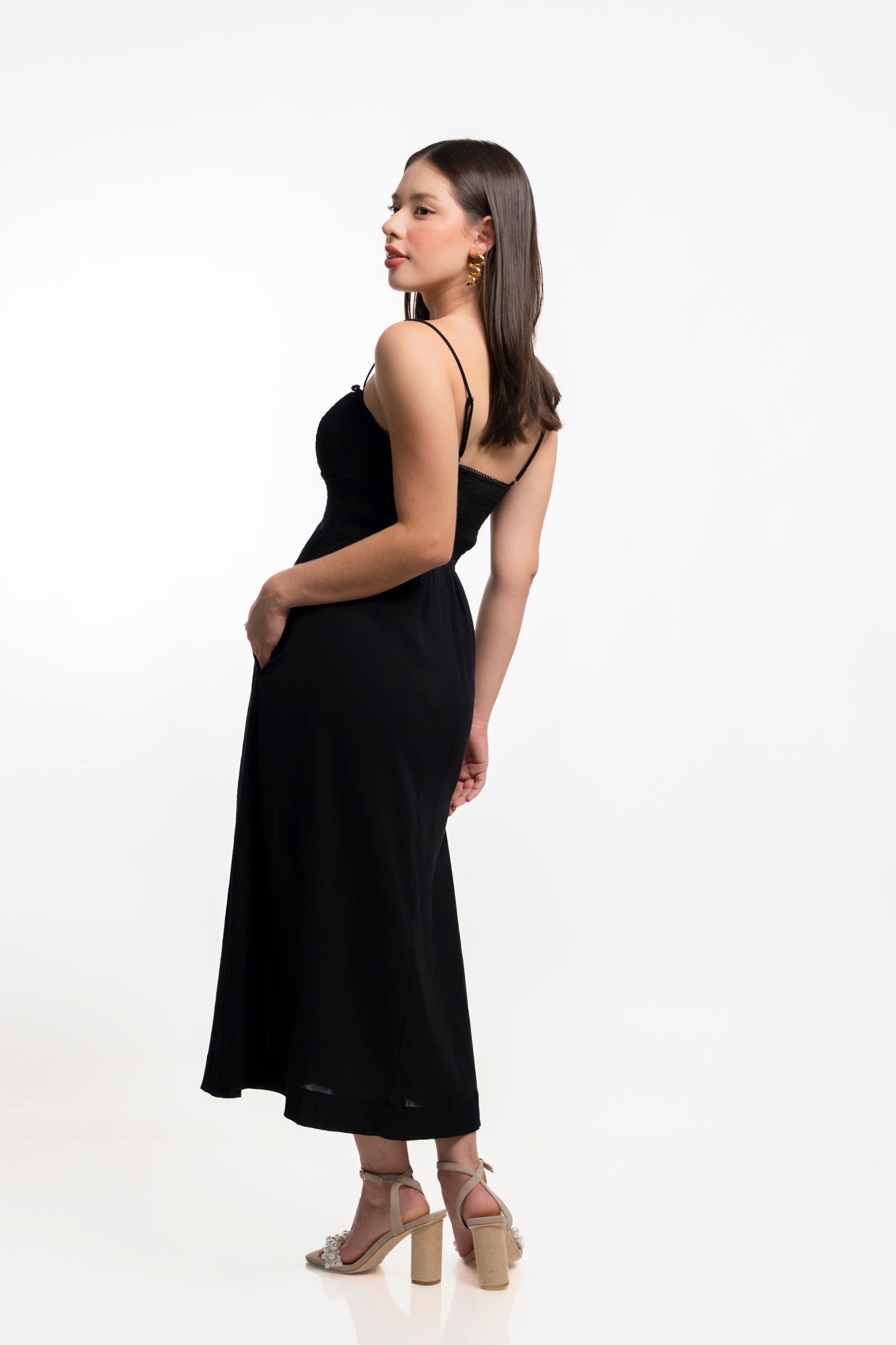 Vestido Black Blossom - Cherry boutique