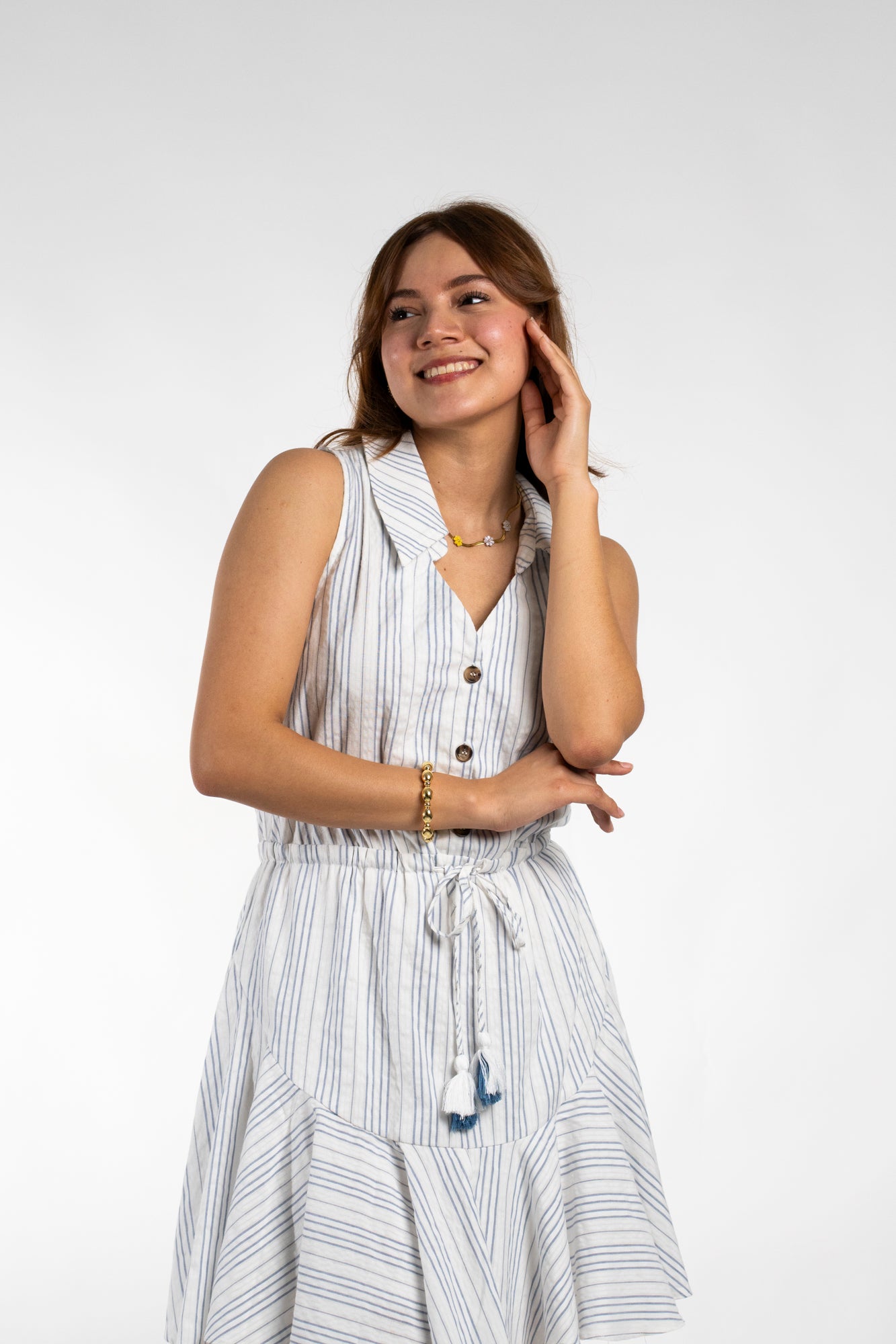 Vestido Brisa Azul - Cherry boutique