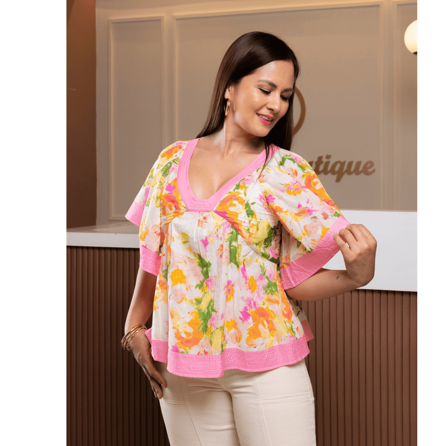 Blusa Garden Bloom - Cherry boutique