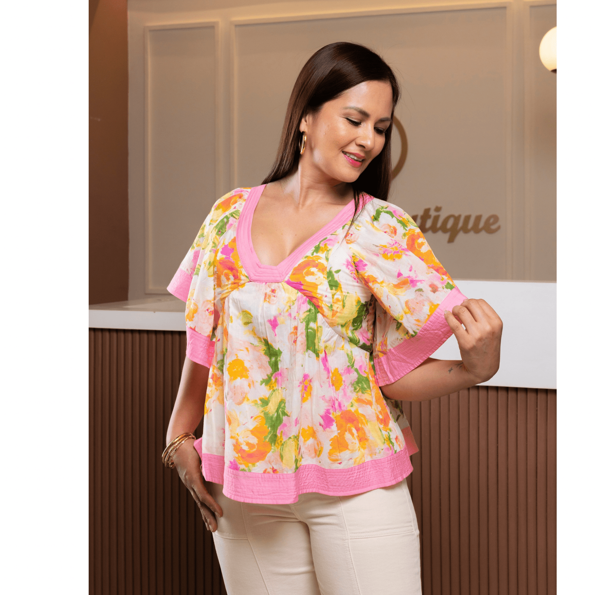 Blusa Garden Bloom - Cherry boutique