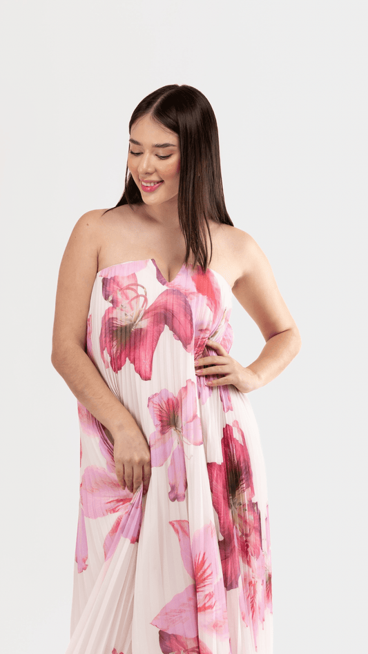 Vestido Jardín Rosado - Cherry boutique
