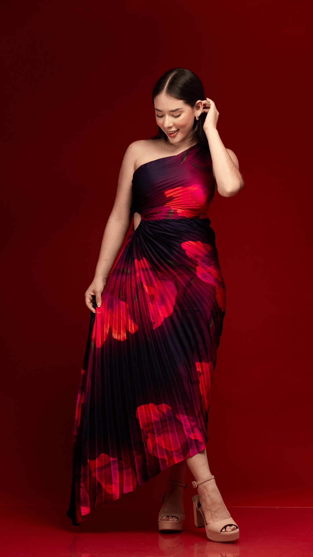 Vestido Floral Impact - Cherry boutique