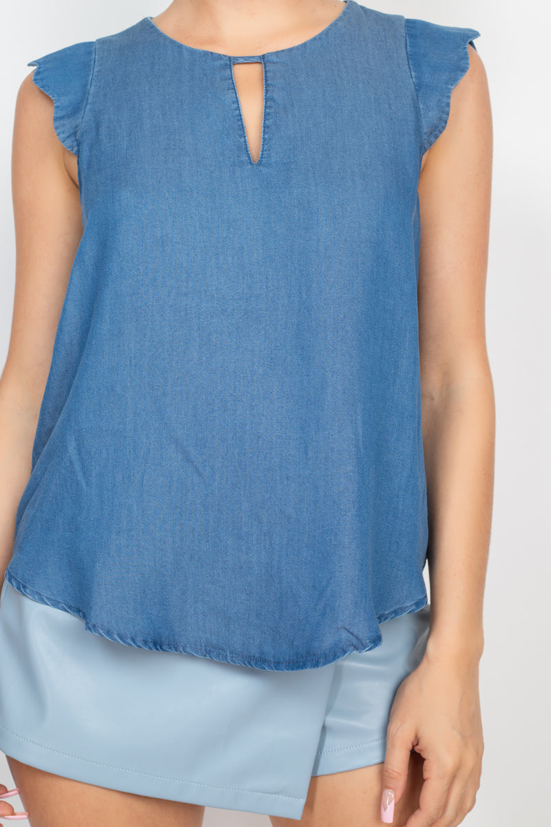 Blusa "celeste"