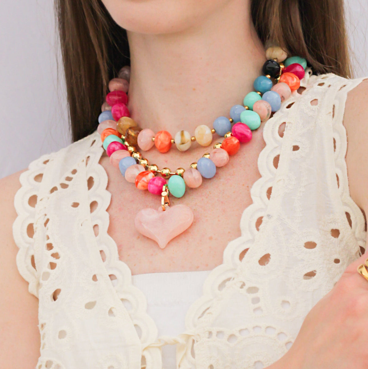 Carnaby Rainbow | Collar - Cherry boutique