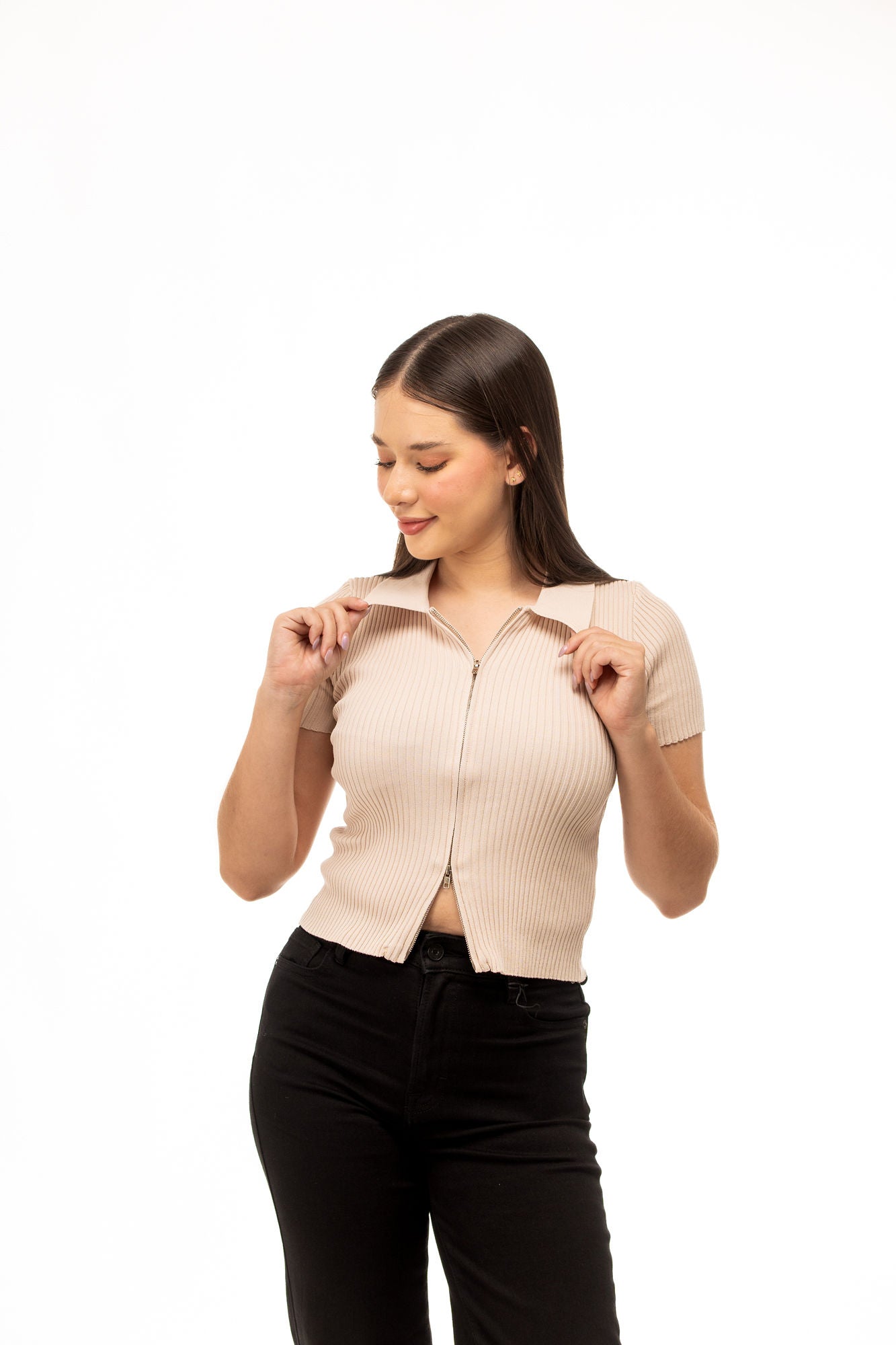 Blusa Azalea zip - Cherry boutique